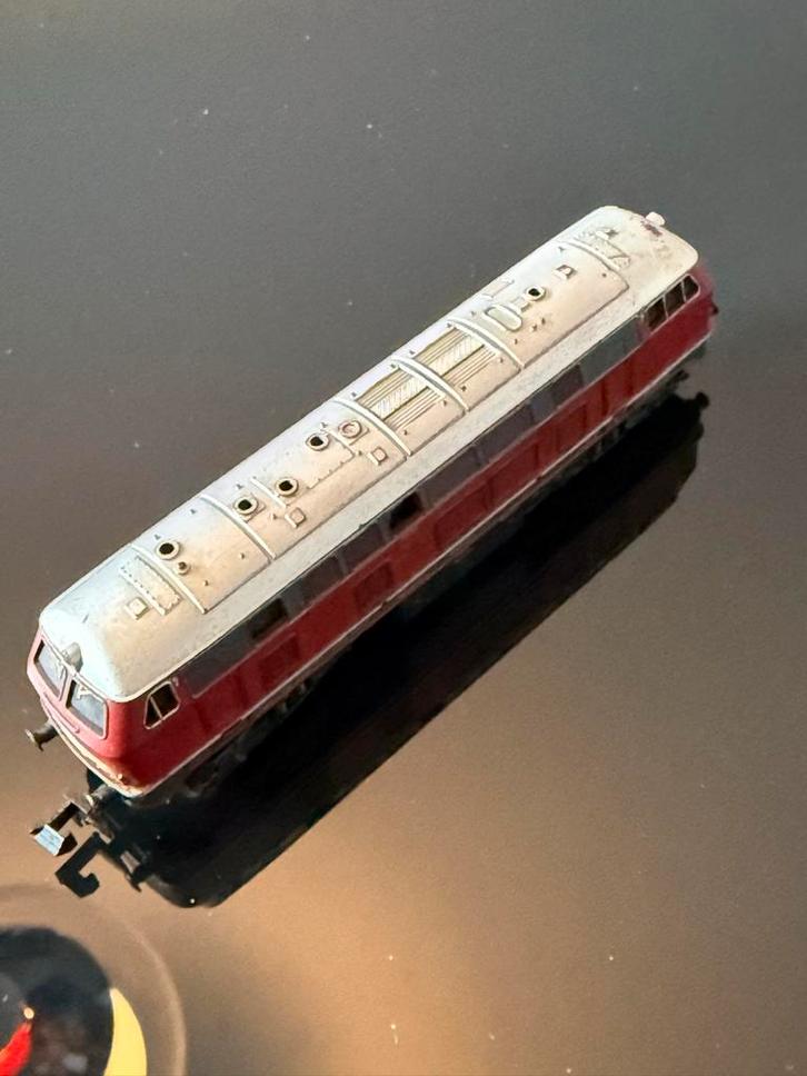 Trix 2959 Dieselloc V200 DB BR 216 090-1, Hobby en Vrije tijd, Modeltreinen | N-Spoor, Gebruikt, Locomotief, Gelijkstroom, Trix