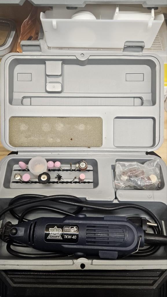 Topcraft TKW-40 Multitool met accessoires, Ophalen