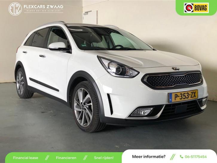 Kia Niro 1.6 GDi Hybrid DynamicLine - Automaat - Navi - Clim, Auto's, Kia, Bedrijf, Te koop, Niro, ABS, Achteruitrijcamera, Adaptive Cruise Control