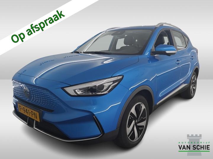 MG Mg zs ev EV Standard Range Luxury 50 kWh 3-Fase 1e-Eig. &, Auto's, MG, 12 maanden, Gebruikt, Zwart, 320 km