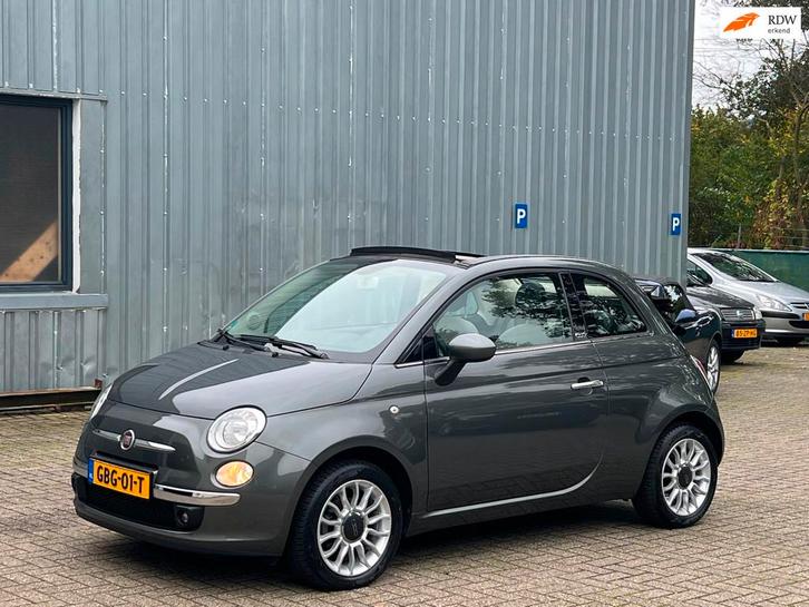 Fiat 500 C 1.2 Lounge Cabrio / NAVI / Frisse auto /, Auto's, Fiat, Bedrijf, Te koop, 500C, ABS, Airbags, Airconditioning, Bluetooth