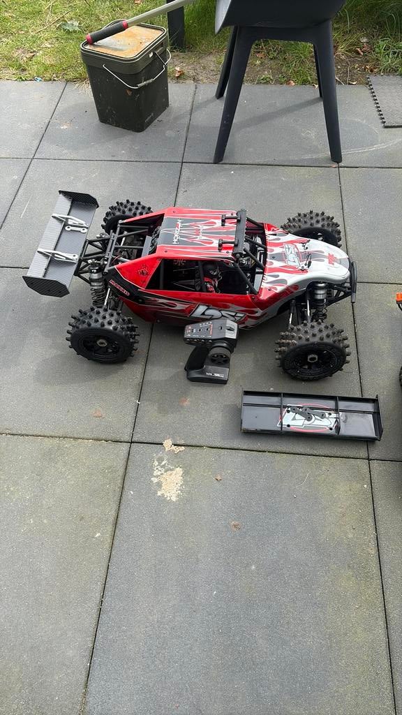 Losi DBXL 2.0, Auto offroad, Zo goed als nieuw, RTR (Ready to Run), Overige schalen