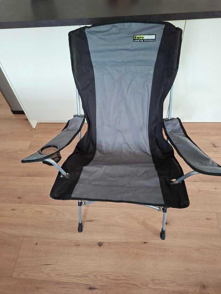 Euro trail 2 kuipstoelen voor €60, Ophalen, Zo goed als nieuw, Campingstoel