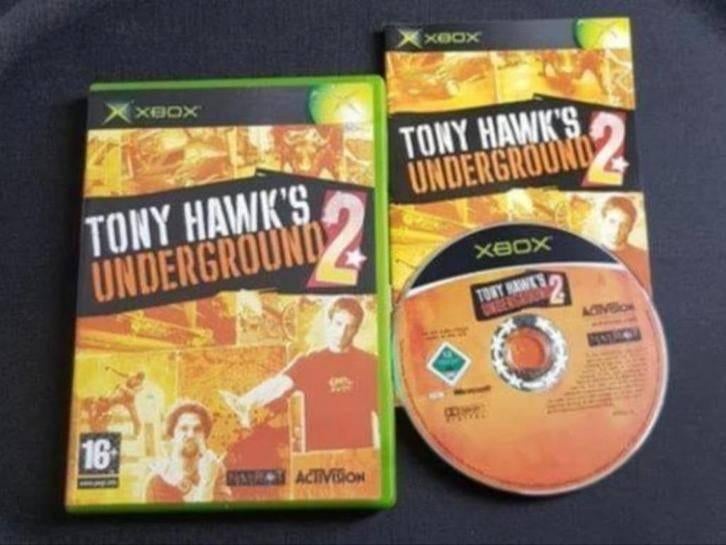 XBOX | Tony Hawk's UNDERGROUND 2, Spelcomputers en Games, Gebruikt, 1 speler, Ophalen of Verzenden, Vanaf 16 jaar