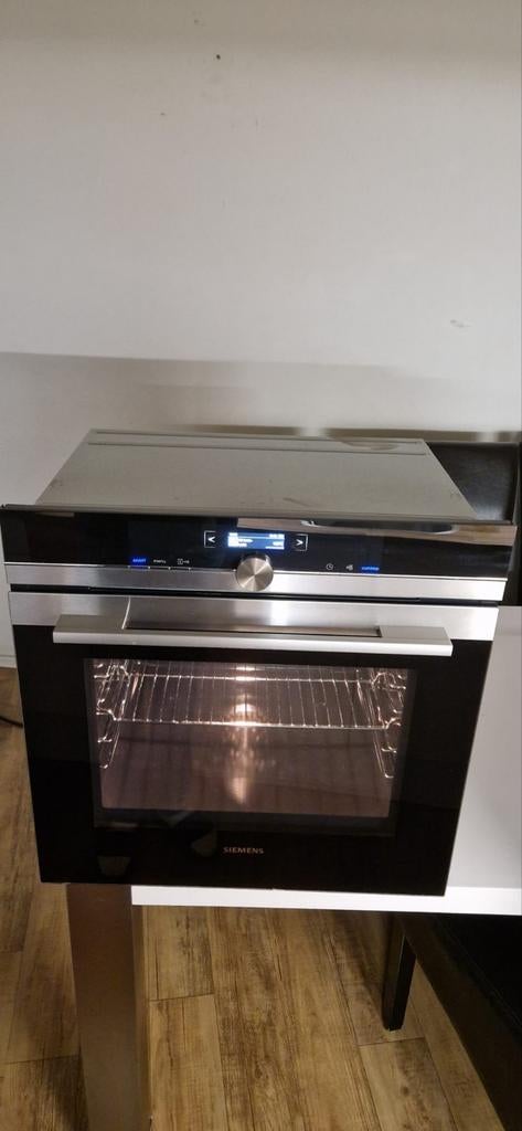 Siemens oven, nette staat., Hete lucht, Zo goed als nieuw, Oven met grill, Inbouw