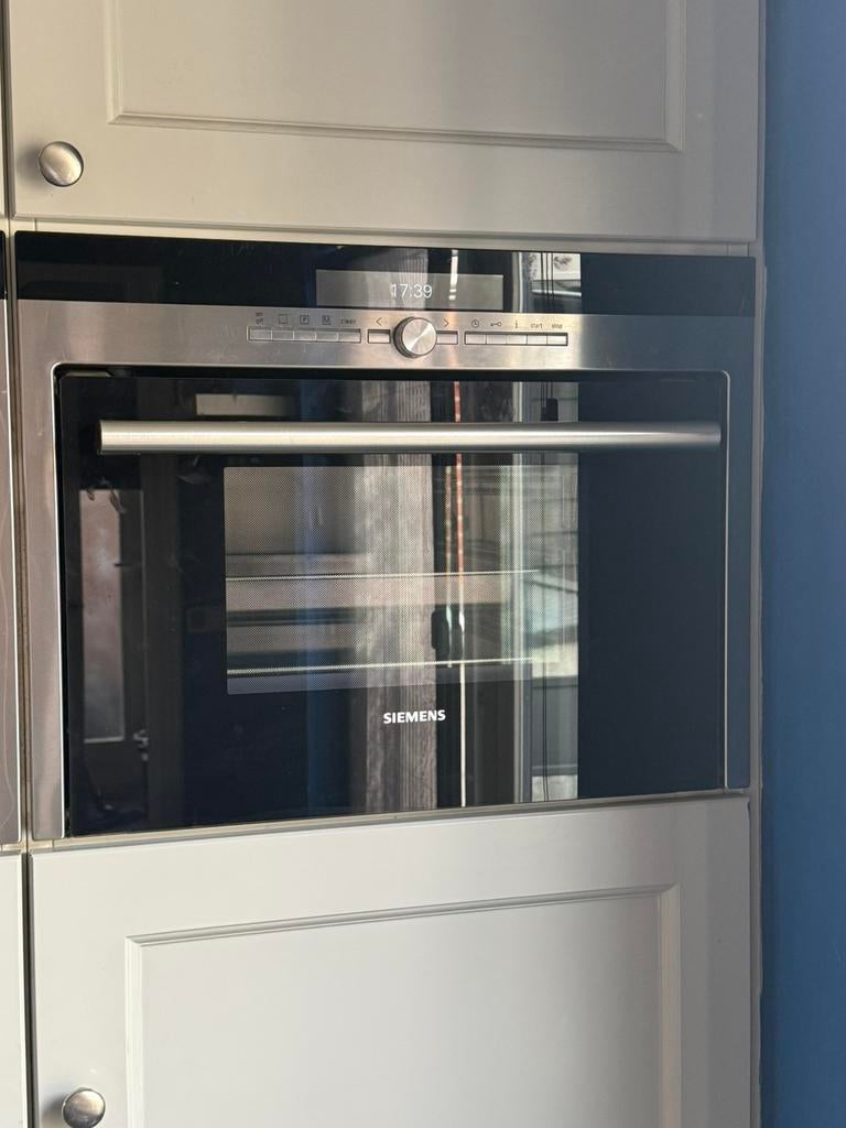 Siemens stoomoven, Witgoed en Apparatuur, Ovens, Zo goed als nieuw, Inbouw, 45 tot 60 cm, 60 cm of meer, Stoom, Ophalen