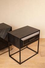 NIEUWE PTMD BIJZETTAFEL bruin en zwart met lade lixly, Pietseweg 13A Oud Gastel, Nieuw, Ophalen of Verzenden, Info@houseofcoco.nl