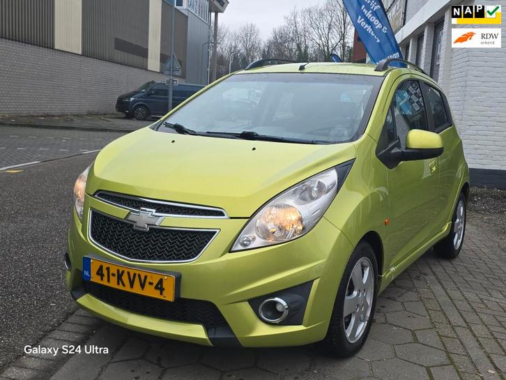 Chevrolet Spark 1.2 16V LT*2r eigenaar*nap*apk*airco*zeer ne, Auto's, Chevrolet, Bedrijf, Te koop, Spark, ABS, Airbags, Airconditioning