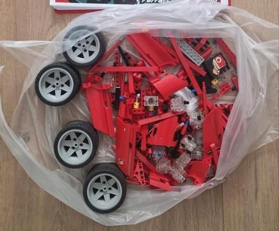 Lego Racers 8386 Ferrari, Kinderen en Baby's, Speelgoed | Duplo en Lego, Ophalen of Verzenden