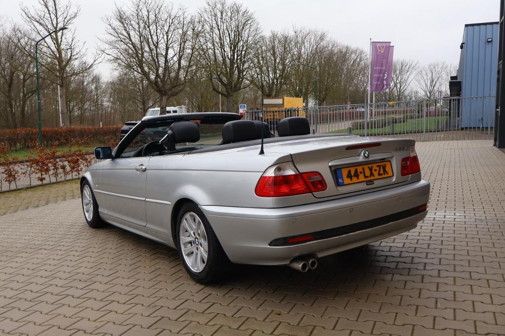BMW 3-Serie 2.5 CI 323 Cabriolet AUT 2000 Grijs, Automaat, Achterwielaandrijving, Zwart, 2494 cc