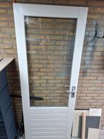 Hardhouten deur 210x83 cm in goede staat, Ophalen, Gebruikt, 80 tot 100 cm, Binnendeur