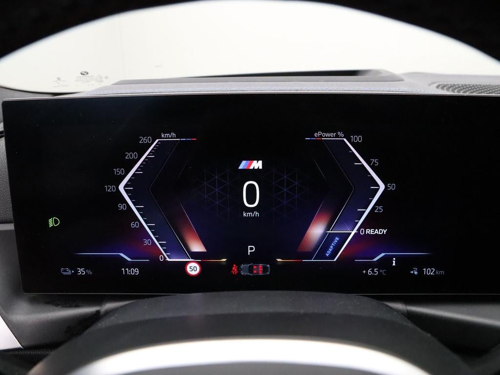 BMW i4 M50 High Executive 84 kWh Soh 95% (bj 2022), Auto's, BMW, Blauw, 2190 kg, 508 km, 1600 kg