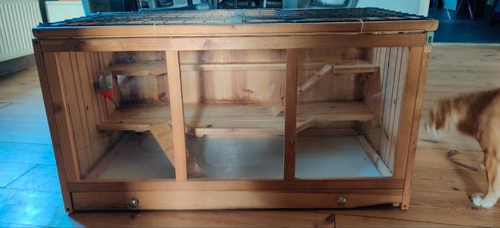 Mooi hok kooi voor hamster of knaagdier, Dieren en Toebehoren, Knaagdieren en Konijnen | Hokken en Kooien, Zo goed als nieuw, Hok