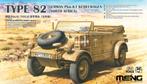 Meng 1:35 Pkw.K1 Kubelwagen Type 82 - North Africa, Overige merken, 1:32 tot 1:50, Nieuw, Ophalen of Verzenden