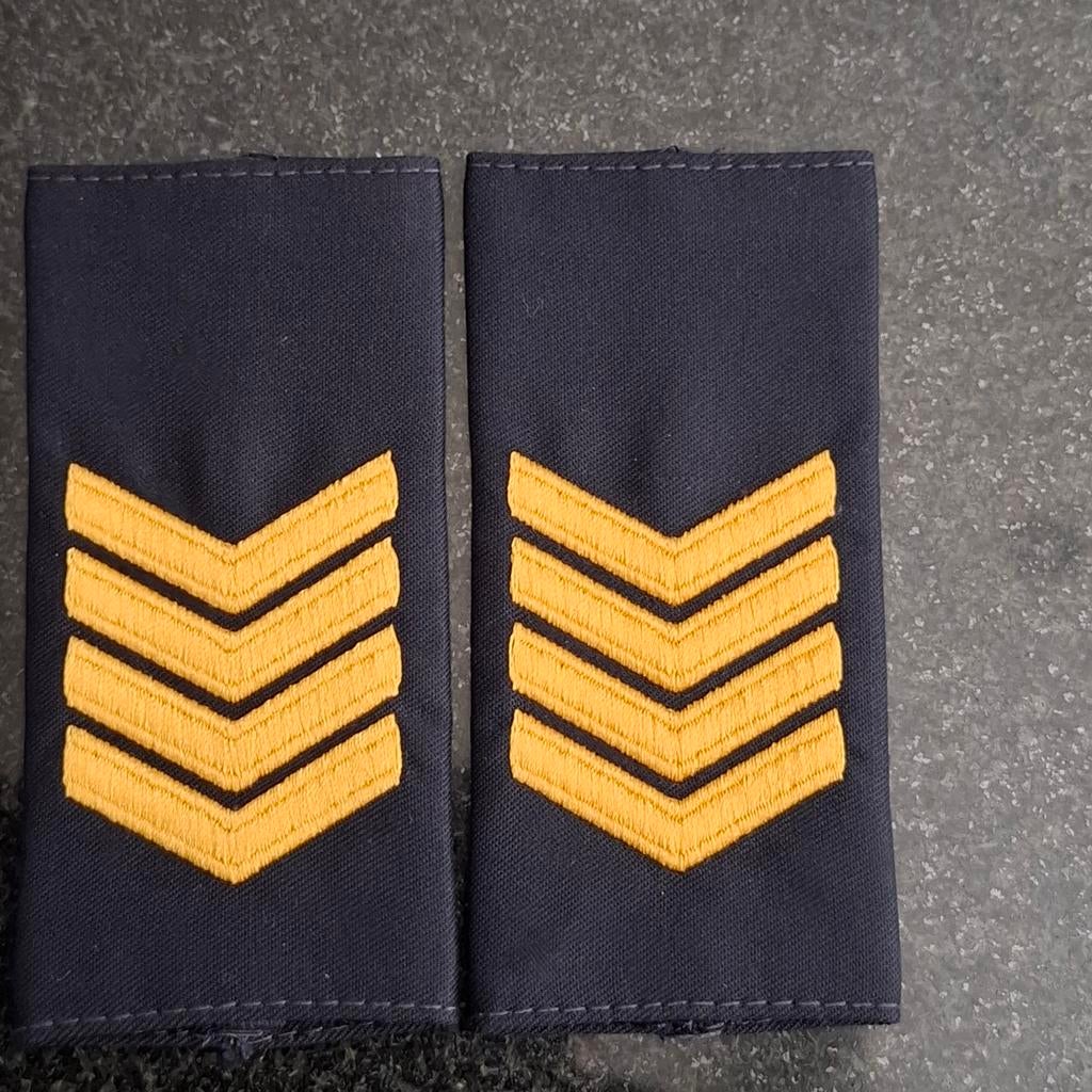 Marine rangen nieuw, Ophalen of Verzenden, Marine, Nederland, Embleem of Badge