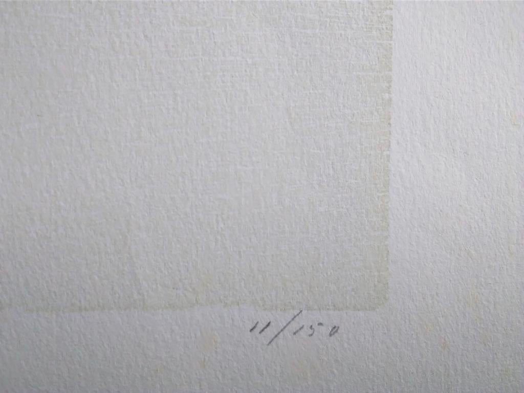 Christiaan Heeneman litho abstract, Antiek en Kunst, Ophalen of Verzenden