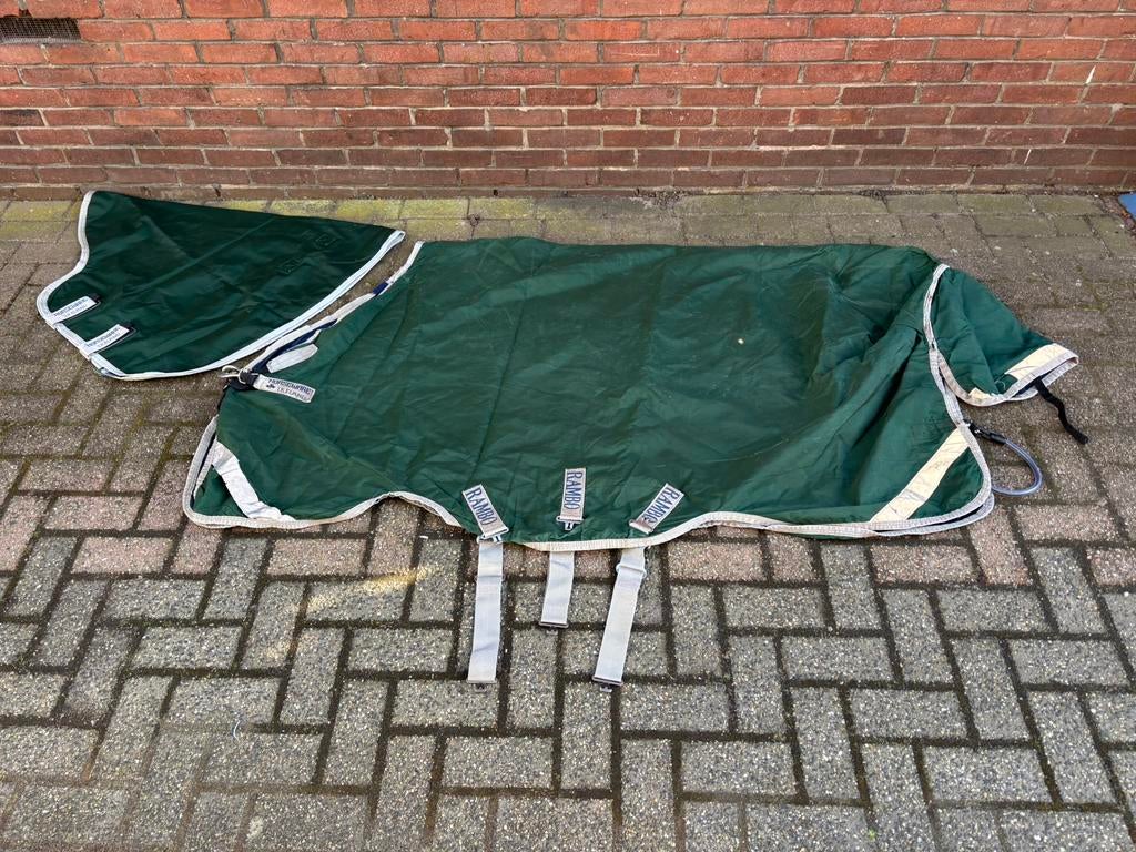 Rambo Original Lite Regendeken 0gr. groen maat 191 / 6’3, Ophalen of Verzenden, Gebruikt, Regendeken
