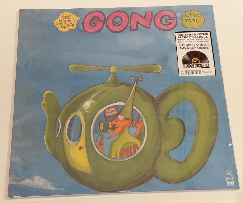 Vinyl LP Gong Flying Teapot, Cd's en Dvd's, Vinyl | Rock, Ophalen of Verzenden, Nieuw in verpakking, 12 inch, Poprock