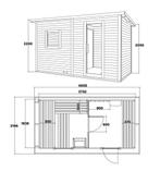 Luxe XXL Sauna Tuinhuis 5 Persoons | Buiten Sauna, Info@inner-stillness.nl, Fins of Traditioneel, 7665VB, Inner Stillness Wellness Retreat B.V