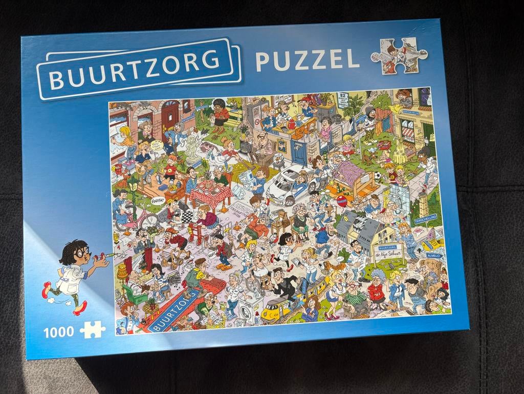Buurtzorg Puzzel 1000 stukjes, Ophalen of Verzenden, 500 t/m 1500 stukjes, Zo goed als nieuw, Legpuzzel