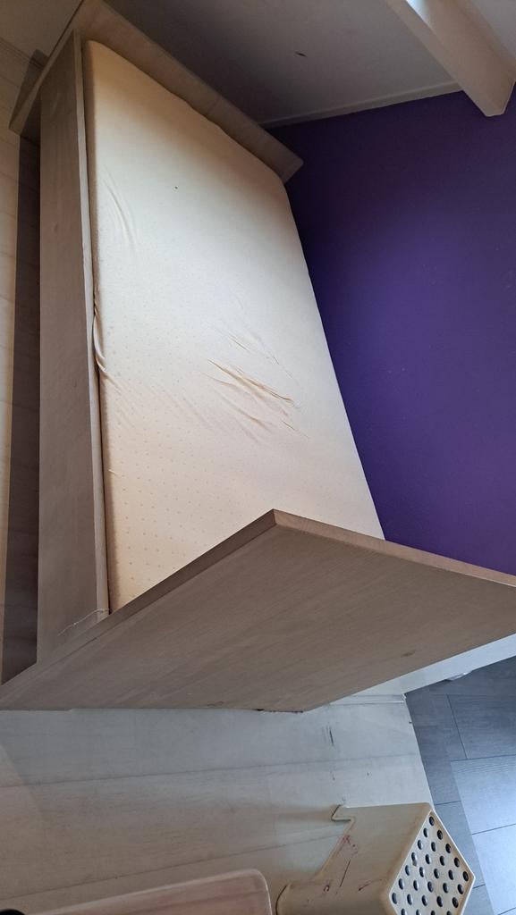 Steiger houtenbed 1 persoons., Ophalen