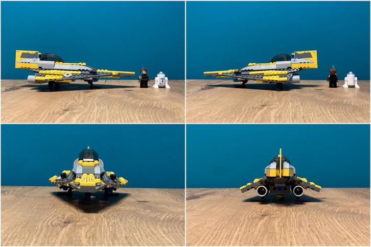 Lego Star Wars 7669 Anakin's Jedi Starfighter, Kinderen en Baby's, Speelgoed | Duplo en Lego, Gebruikt, Ophalen