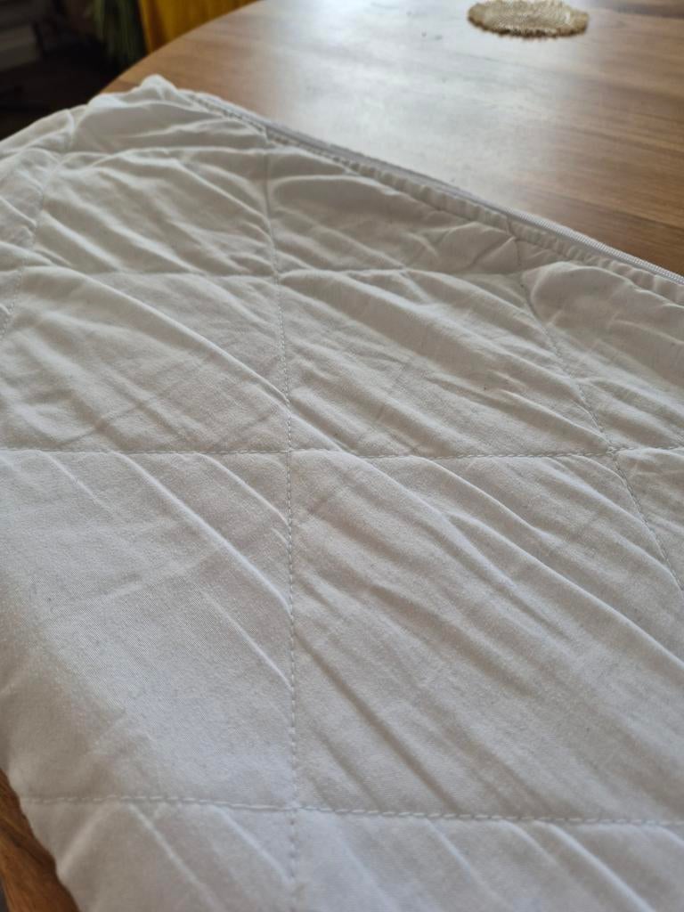 Optidee tijk voor een kussen 60 x 70 cm, Huis en Inrichting, Ophalen of Verzenden, Eenpersoons, Wit, Kussen