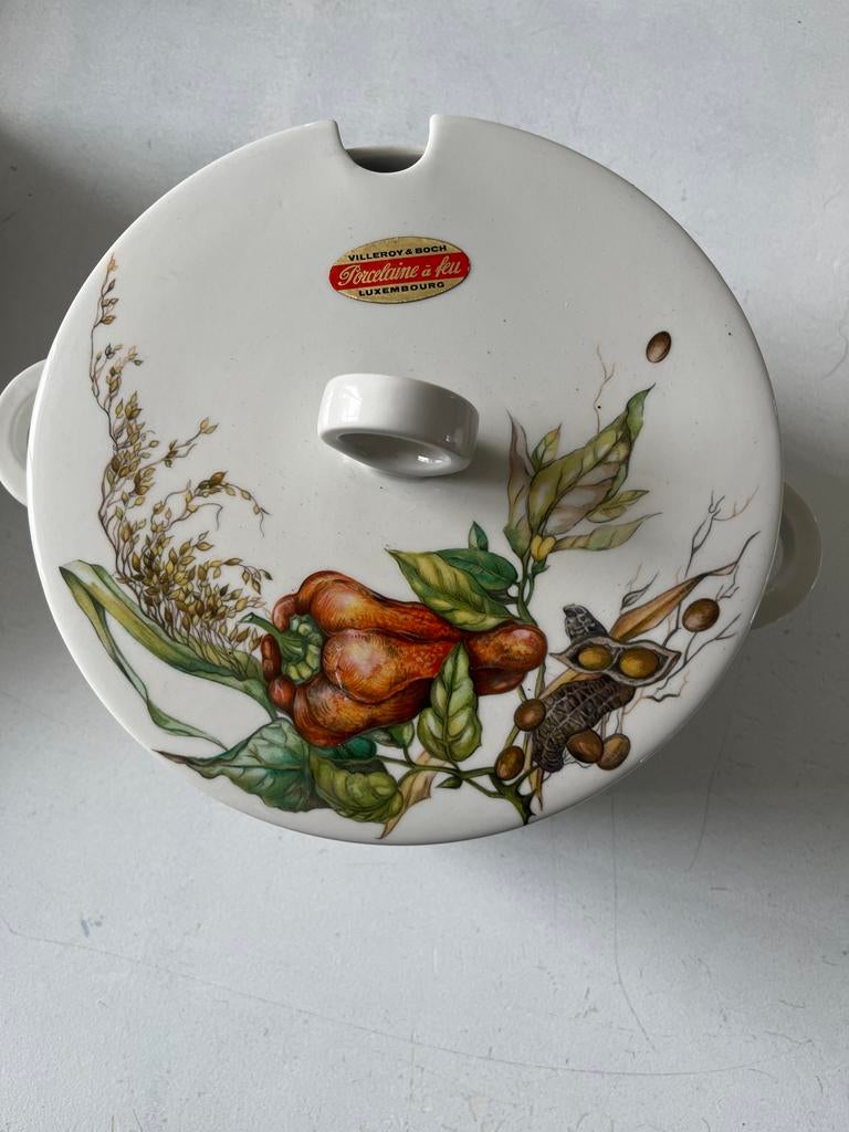 Villeroy & Boch Forcelaine à feu Luxembourg soepterrine, Gebruikt, Overige typen, Ophalen of Verzenden, Overige stijlen