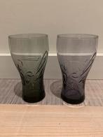 2x coca cola glazen, Ophalen of Verzenden, Zo goed als nieuw, Frisdrankglas