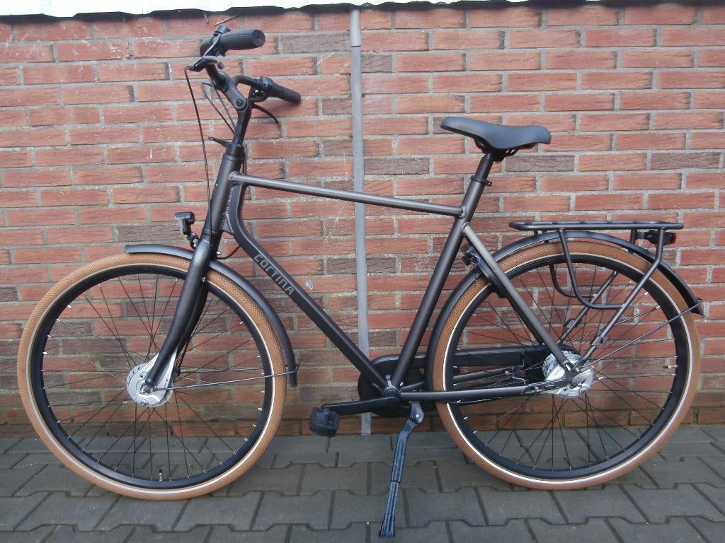 ALS NIEUWE Cortina Foss heren 61 cm. met 7 versnellingen, Fietsen en Brommers, Fietsen | Heren | Herenfietsen, Versnellingen, Zo goed als nieuw