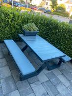 Picknicktafel, Tuin en Terras, Picknicktafels, Ophalen of Verzenden, Zo goed als nieuw, Rechthoekig, Aluminium
