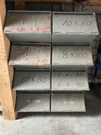 12 x Oude ijzeren Philips bakken - Vintage opbergers, Ophalen of Verzenden, Gebruikt