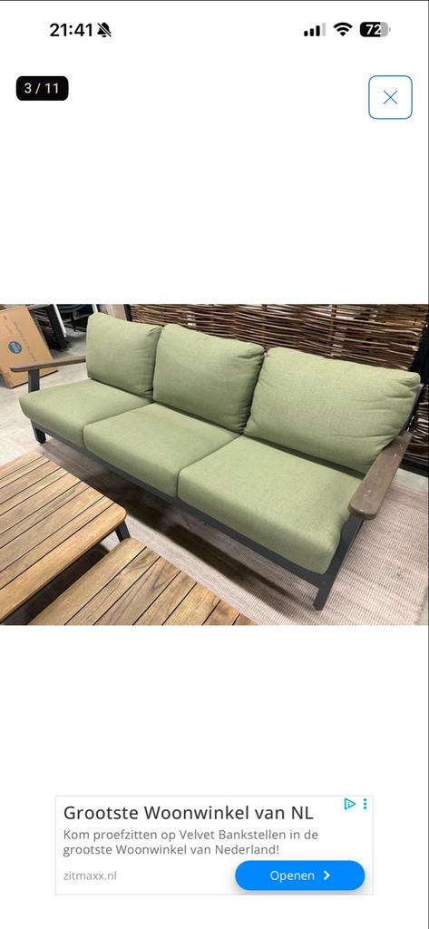 Nieuwe Suns Siena Kussens Forest Green - 8-delig, Ophalen of Verzenden, Nieuw