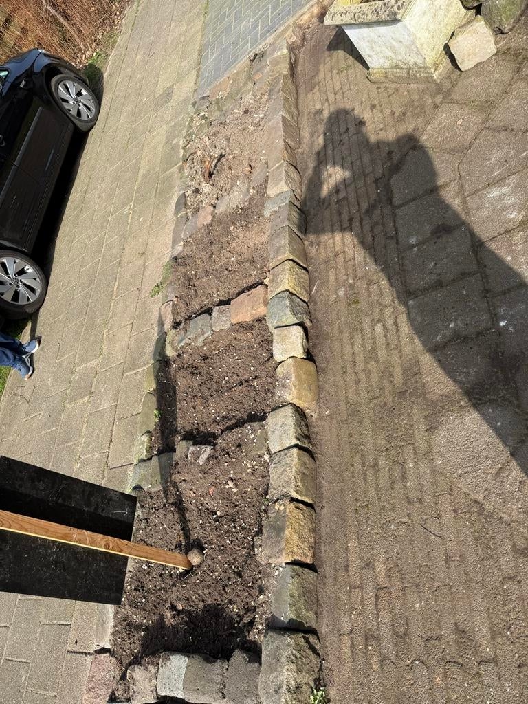 Grote en kleine keien gratis af te halen, Tuin en Terras, Ophalen of Verzenden, Gebruikt, Grijs, Kei