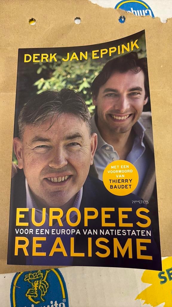 Derk-Jan Eppink - Europees realisme, Ophalen of Verzenden, Zo goed als nieuw, Europa, Derk-Jan Eppink