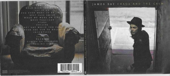 James Bay - Chaos And The Calm, Cd's en Dvd's, Cd's | Rock, Zo goed als nieuw, Poprock, Ophalen of Verzenden