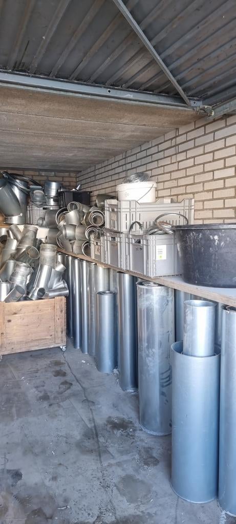 Afzuigmaterialen voor houtbewerkingsmachines, Doe-het-zelf en Verbouw, Ventilatie en Afzuiging, Ophalen, Gebruikt, Afzuiger