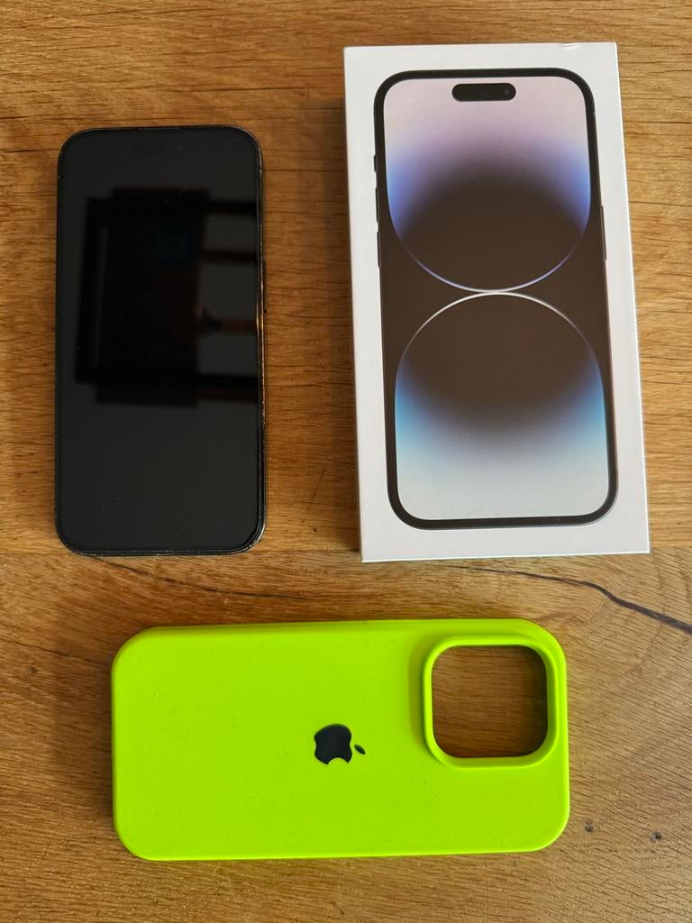 iPhone 14 Pro 256GB, Telecommunicatie, Mobiele telefoons | Apple iPhone, Zwart, 82 %, Zonder simlock, Zonder abonnement