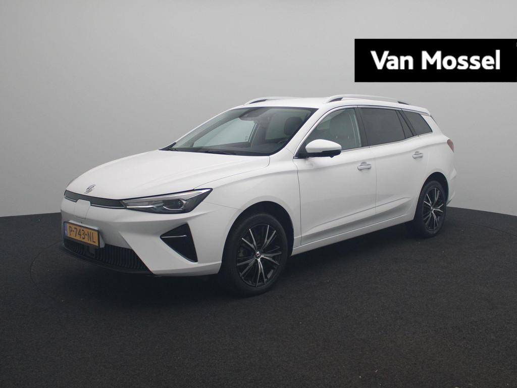 MG 5 Long Range Luxury 61 kWh | Airconditioning | 360 graden, Auto's, MG, 12 maanden, Gebruikt, 156 pk, Origineel Nederlands