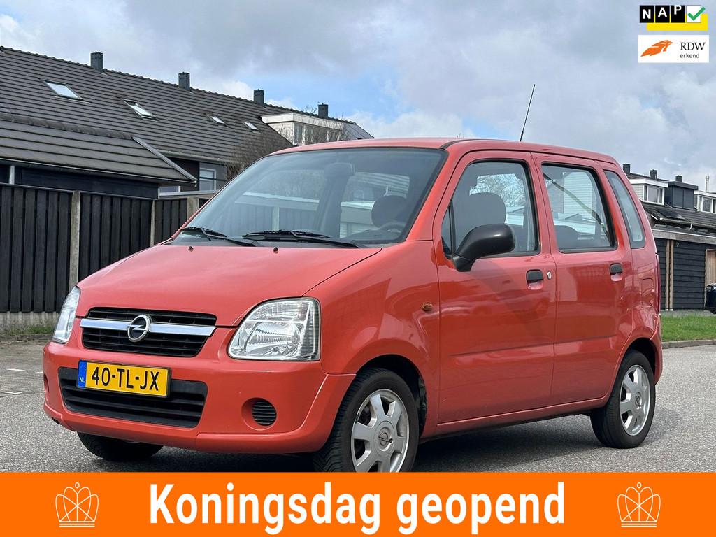 Opel Agila 1.2-16V Essentia 31-07-2026 APK*NAP*LM velgen*Ele, Auto's, Voorwielaandrijving, 4 cilinders, 1229 cc, Origineel Nederlands