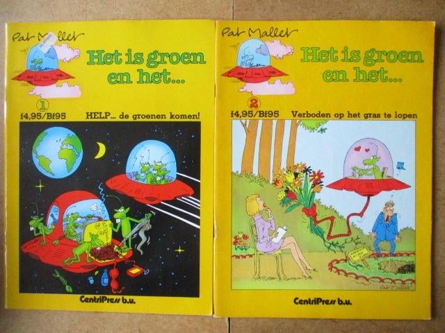 adv8366 het is groen en het, Eén stripboek, Ophalen, Gelezen