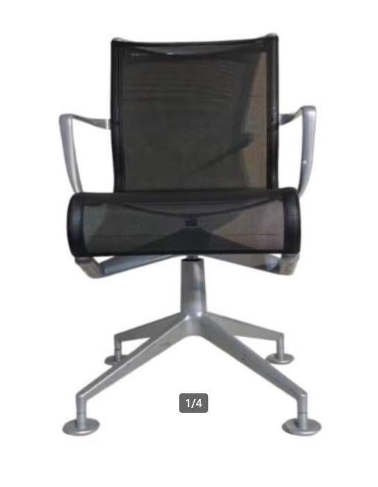 Vergaderstoel Alias 436 Meetingframe 44, Ophalen of Verzenden, Gebruikt, Metaal, Vijf, Zes of meer stoelen