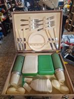 Vintage  picknick koffer, Ophalen, Gebruikt