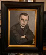 Portret van Alexander Aljechin olieverf, Ophalen of Verzenden