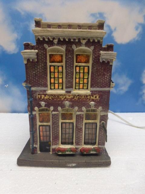 dickensville elfsteden bakkerij de Boer IJlst kerstdorp, Diversen, Kerst, Zo goed als nieuw, Ophalen of Verzenden