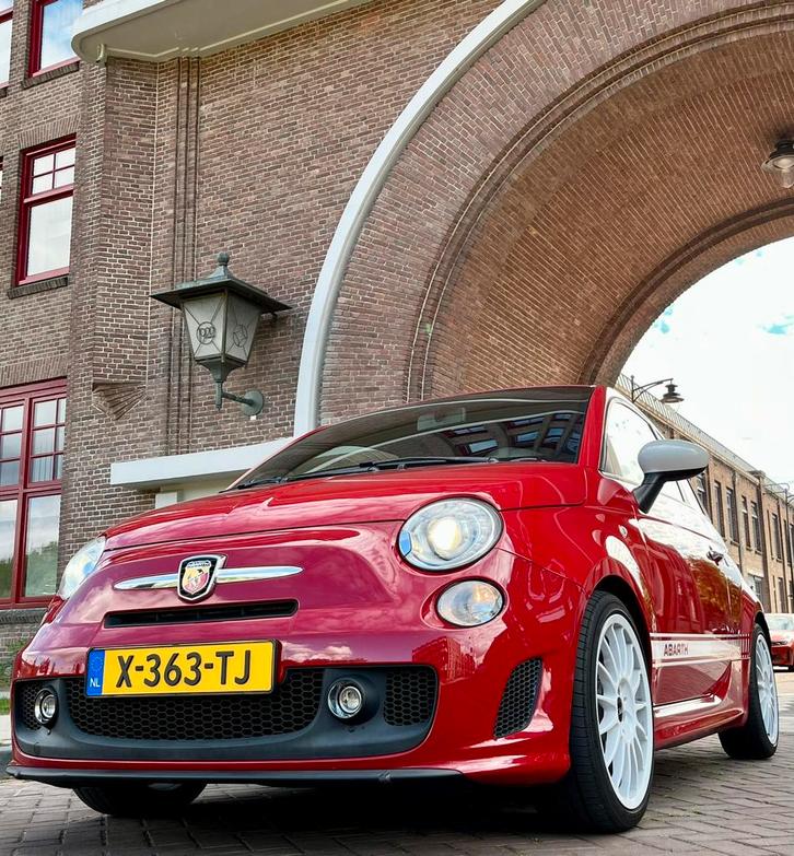 Abarth 500 Esseesse 2010, Xenon verlichting, climate control, Auto's, Abarth, Particulier, Airbags, Airconditioning, Android Auto
