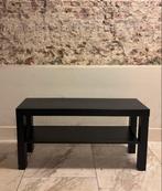 Zwart IKEA bankje (90x26x45 cm), Huis en Inrichting, Ophalen, Gebruikt, Zwart, Eén