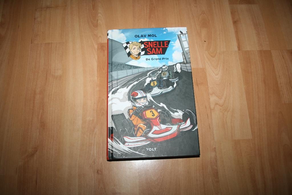 Olav Mol - Snelle Sam, De Grand Prix - hardcover, Boeken, Ophalen of Verzenden, Zo goed als nieuw, Fictie algemeen