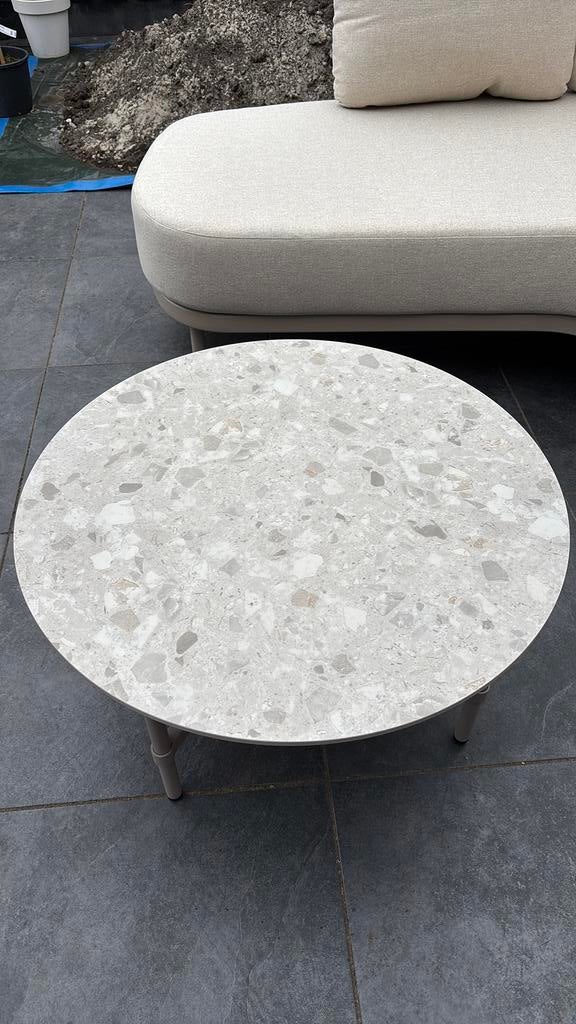 Tuin salon tafel, Ophalen of Verzenden, Zo goed als nieuw, Rond