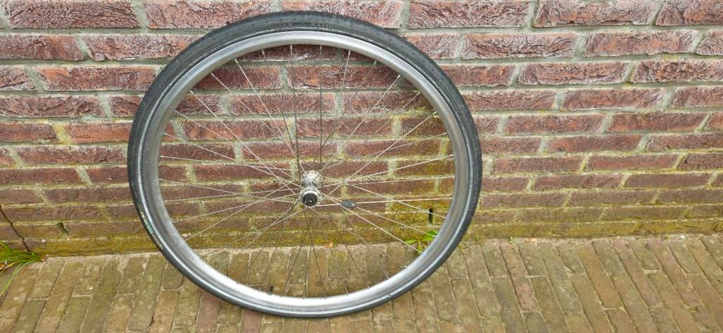 Voorwiel racefiets 28 inch., Fietsen en Brommers, Fietsonderdelen, Ophalen, Gebruikt, Racefiets